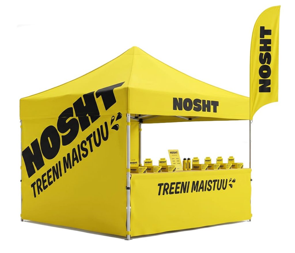 gul nosht pop-up tält