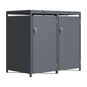 Avfallsskjul Premium Duo — produktbild