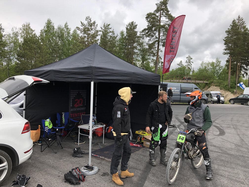 Perfekt storlek för depå och teamområde