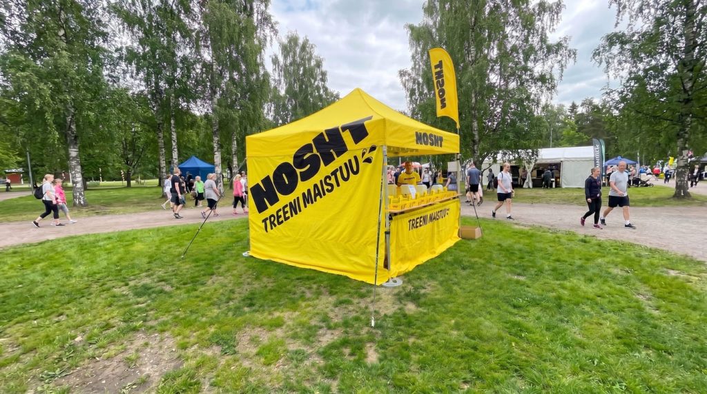 nosht pop-up tält